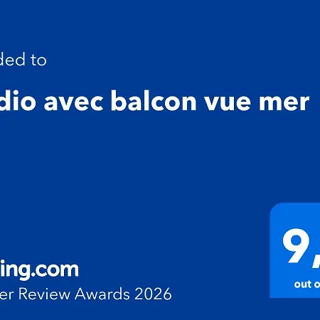 Avec Balcon Vue دوفييل